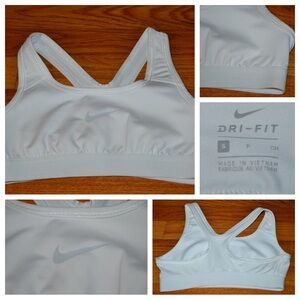 Youth girls Nike Dri-Fit sports bra, size S